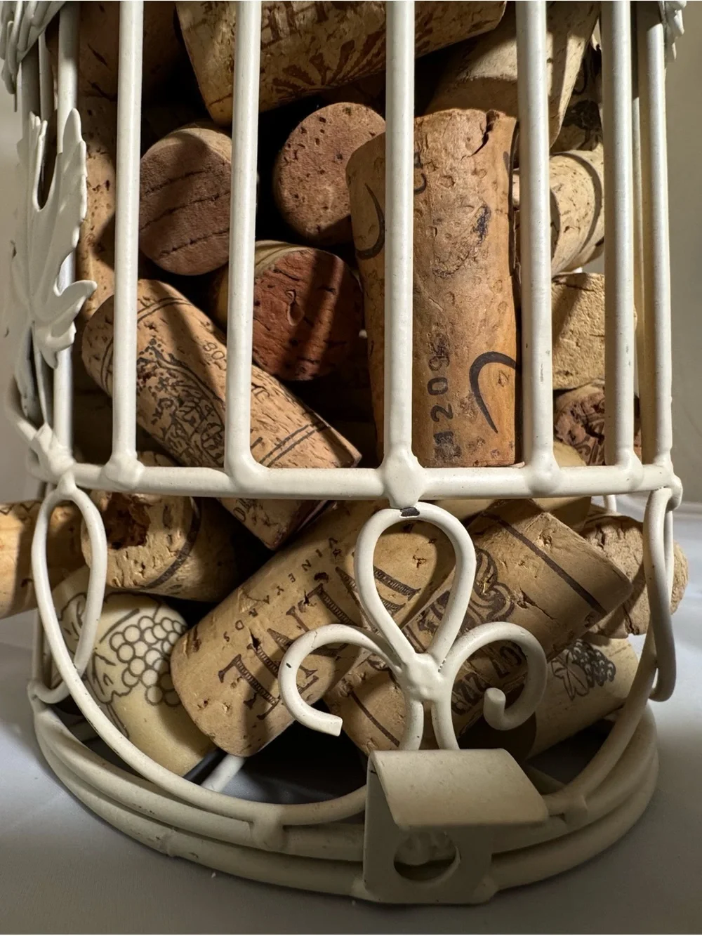 Cream Decorative Cork Holder - Home Accents large
